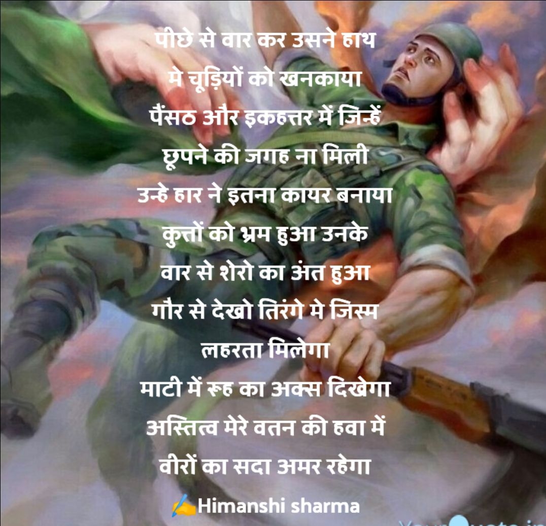 अस्तित्व मेरे वतन