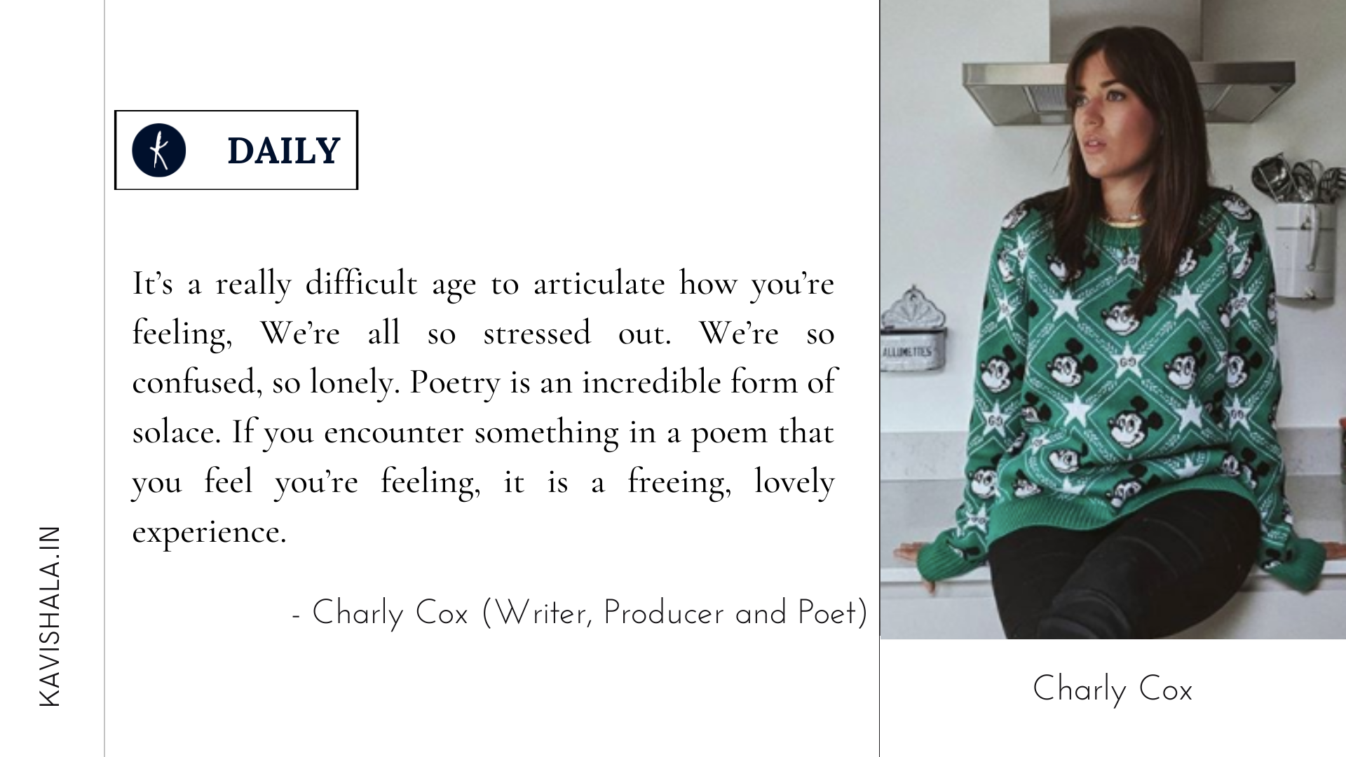 It’s a really difficult age to articulate how you’re feeling - Charly Cox