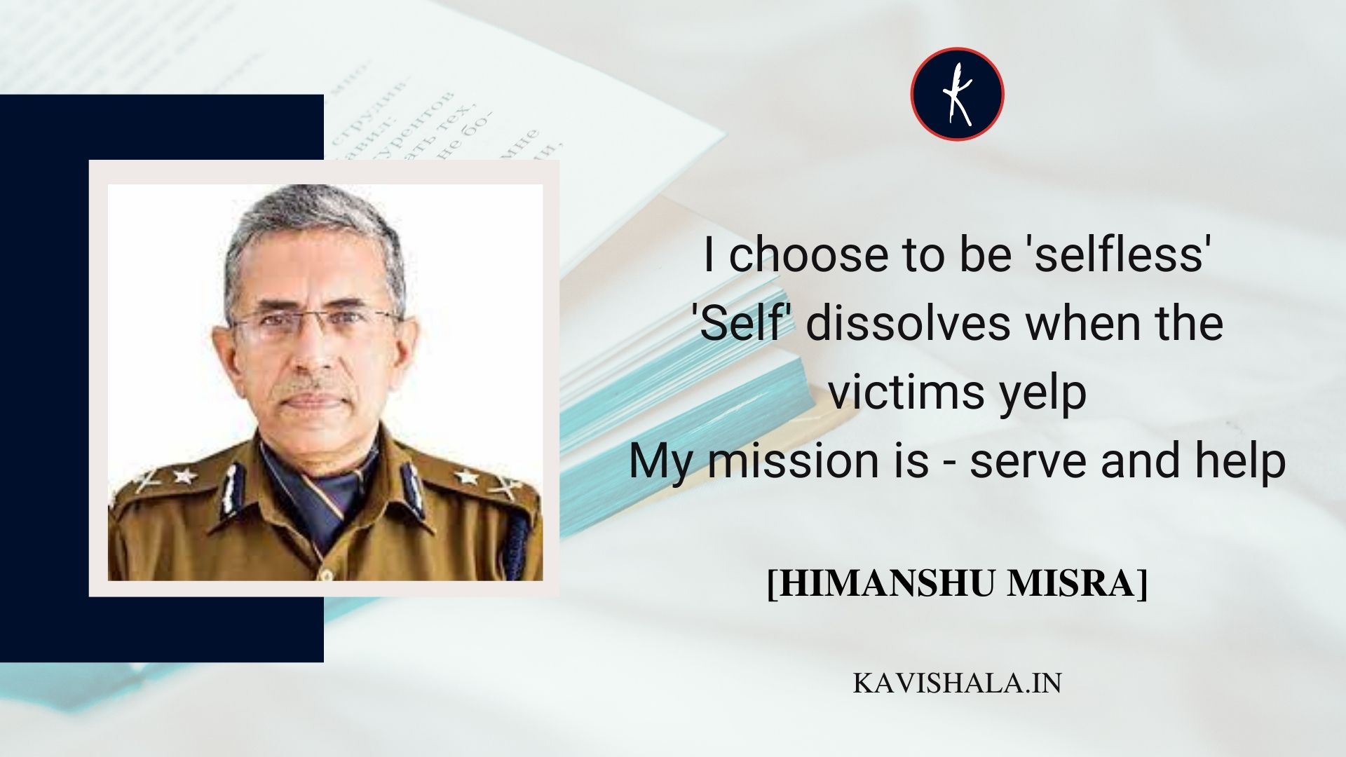 I am a volunteer - Himanshu Misra
