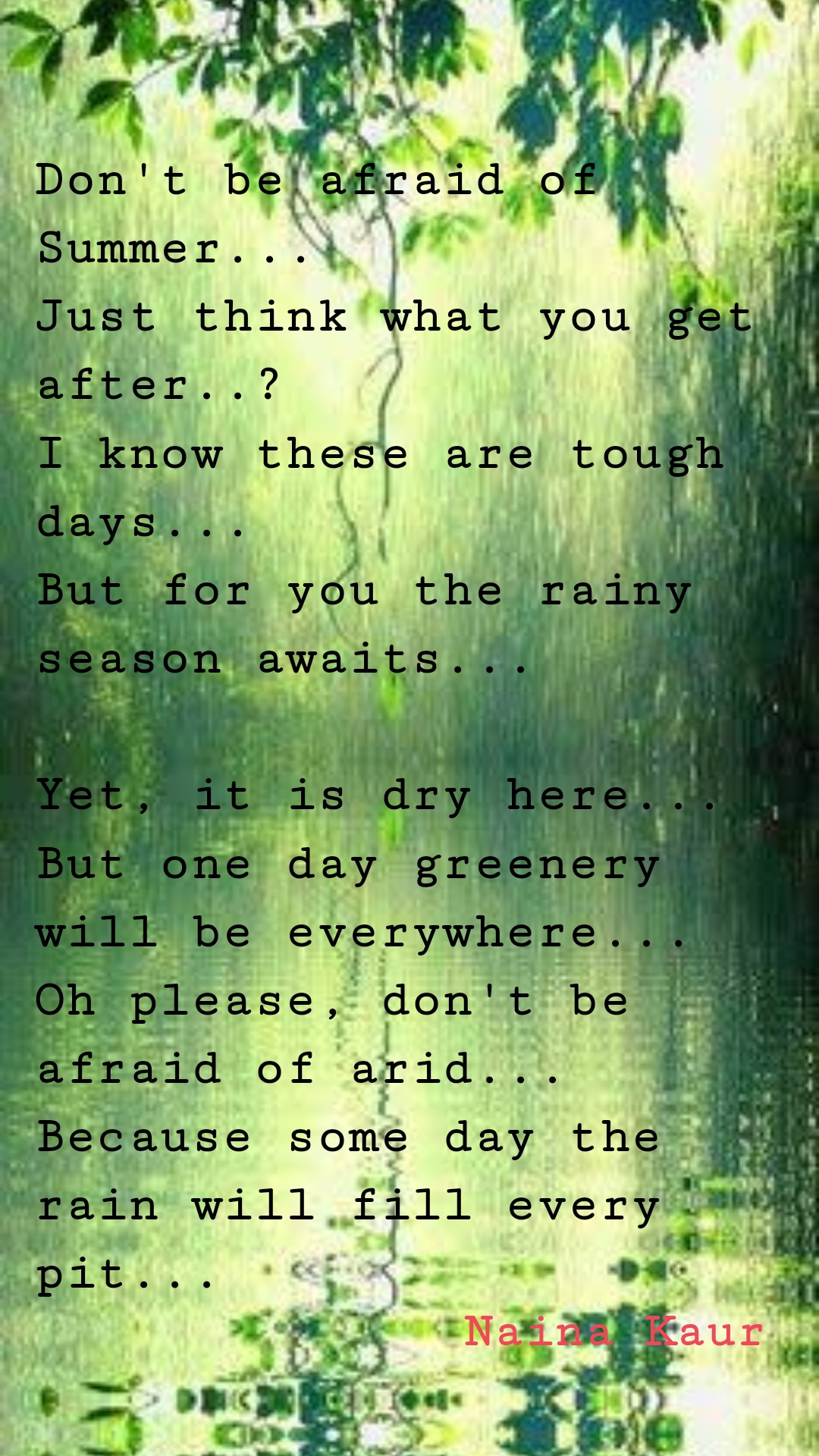 Don't be afraid