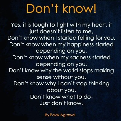 Don't know