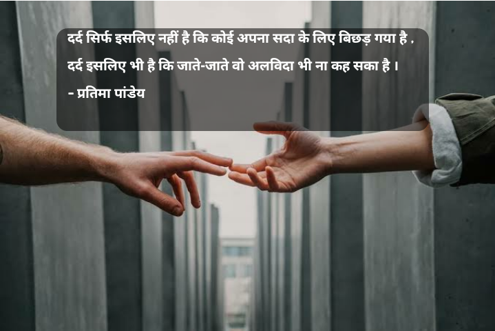 अलविदा ना कह सका ।